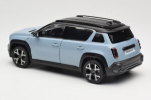 Renault 4 E-Tech Electric Cloud Blue Norev 1:18 185521 Metaal — afbeelding 7 van 8