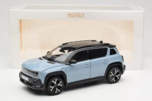 Renault 4 E-Tech Electric Cloud Blue Norev 1:18 185521 Metaal — afbeelding 8 van 8