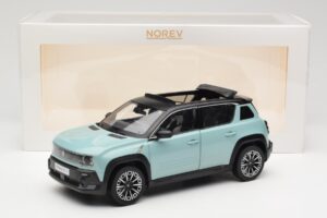 Renault 4 E-Tech Electric Hauts de France Green Norev 1:18 185520 Metaal — afbeelding 8 van 8