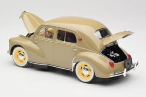 Renault 4CV Berline Gris Ardoise Solido 1:18 8059 Metaal — afbeelding 5 van 8