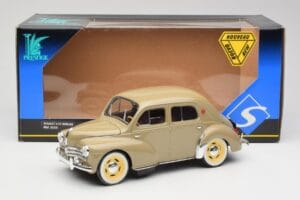 Renault 4CV Berline Gris Ardoise Solido 1:18 8059 Metaal — afbeelding 8 van 8