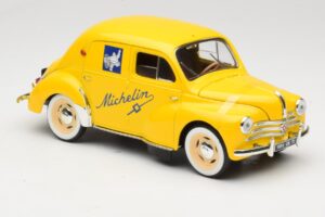Renault 4CV Michelin Yellow Solido 1:18 82002 Metaal — afbeelding 4 van 6