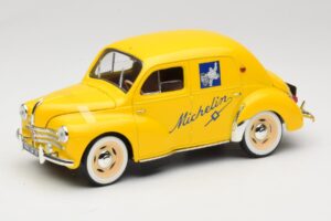 Renault 4CV Michelin Yellow Solido 1:18 82002 Metaal