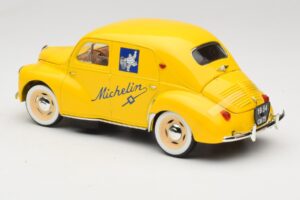 Renault 4CV Michelin Yellow Solido 1:18 82002 Metaal — afbeelding 5 van 6