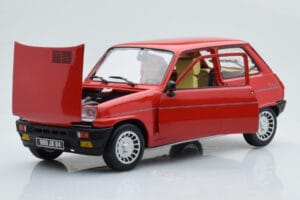 Renault 5 Alpine Turbo Rood Norev 1:18 185243 Metaal — afbeelding 2 van 8