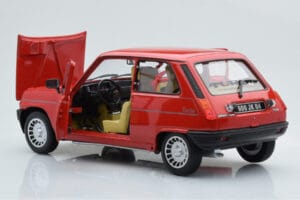 Renault 5 Alpine Turbo Rood Norev 1:18 185243 Metaal — afbeelding 3 van 8