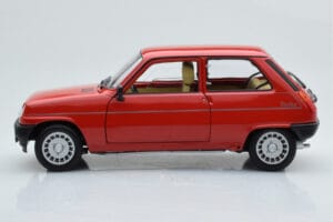 Renault 5 Alpine Turbo Rood Norev 1:18 185243 Metaal — afbeelding 5 van 8