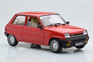 Renault 5 Alpine Turbo Rood Norev 1:18 185243 Metaal — afbeelding 6 van 8