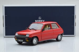 Renault 5 Alpine Turbo Rood Norev 1:18 185243 Metaal — afbeelding 8 van 8
