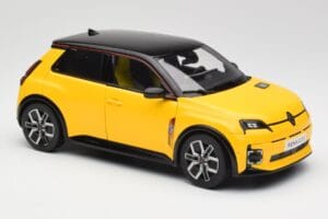 Renault 5 E-Tech Pop Geel & Zwart Norev 1:18 185500 Metaal — afbeelding 2 van 8
