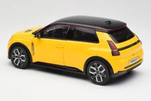 Renault 5 E-Tech Pop Geel & Zwart Norev 1:18 185500 Metaal — afbeelding 3 van 8