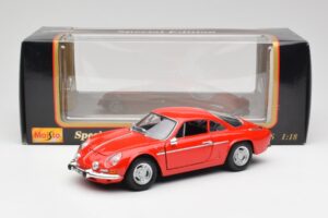 Alpine A110 1600S Rood Maisto 1:18 50322 Metaal — afbeelding 8 van 8