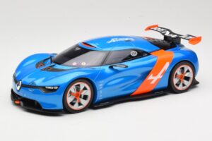 Alpine A110-50 Blauw & Oranje Norev 1:18 185147 Metaal