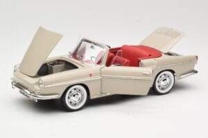 Renault Caravelle Cabriolet Beige Norev 1:18 185150 Metaal — afbeelding 2 van 8
