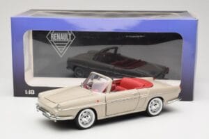 Renault Caravelle Cabriolet Beige Norev 1:18 185150 Metaal — afbeelding 8 van 8