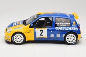 Renault Clio II S1600 #2 S. Joseph Jean / J. Boyere Barum Rally 2004 Otto 1:18 OT1152 Hars — afbeelding 3 van 6