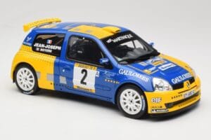 Renault Clio II S1600 #2 S. Joseph Jean / J. Boyere Barum Rally 2004 Otto 1:18 OT1152 Hars — afbeelding 4 van 6
