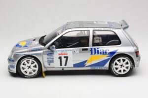 Renault Clio Maxi #17 J. Ragnotti / G. Thimonier Tour de Corse 1995 Otto 1:12 G090 Hars — afbeelding 3 van 6