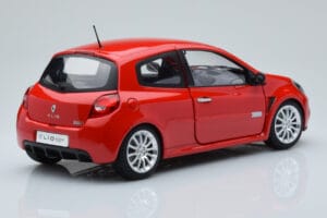 Renault Clio RS III Toro Rood Norev 1:18 185252 Metaal — afbeelding 3 van 8