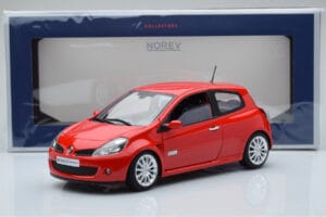 Renault Clio RS III Toro Rood Norev 1:18 185252 Metaal — afbeelding 8 van 8