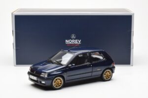 Renault Clio Williams Mk1 Blauw Norev 1:18 185230 Metaal — afbeelding 8 van 8