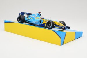 Renault R25 #5 F. Alonso Brazilian GP F1 World Champion 2005 Minichamps 1:18 147051705-R1 Metaal — afbeelding 4 van 8