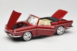 Renault Floride Cabriolet Rood Norev 1:18 185175 Metaal — afbeelding 2 van 8