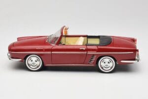 Renault Floride Cabriolet Rood Norev 1:18 185175 Metaal — afbeelding 4 van 8