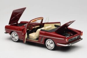 Renault Floride Cabriolet Rood Norev 1:18 185175 Metaal — afbeelding 5 van 8
