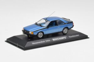 Renault Fuego Blauw Metallic Minichamps 1:43 400113520 Metaal — afbeelding 2 van 4