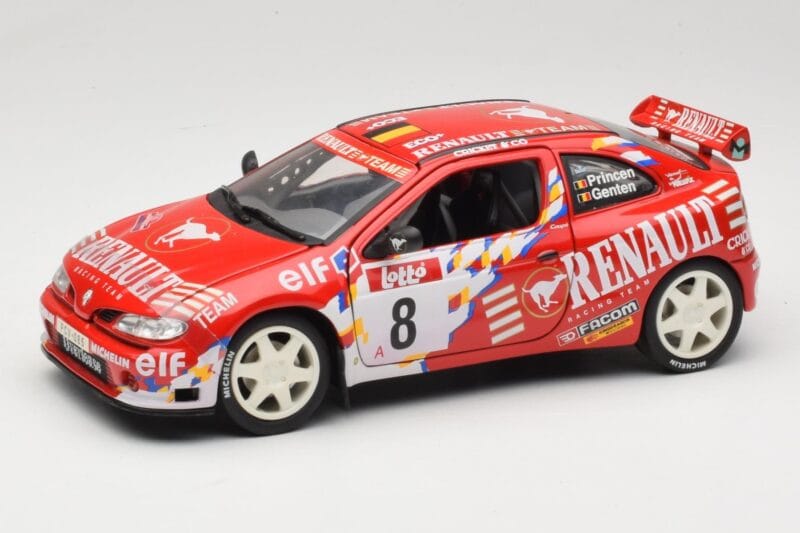 Renault Megane Maxi #8 M. Princen / C. Genten 1997 Solido 1:18 3771 Metaal