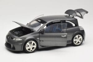 Renault Megane Mk2 RS Vampire Grey Norev 1:18 185101 Metaal — afbeelding 2 van 8