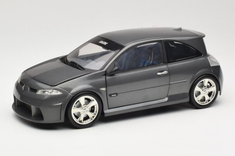 Renault Megane Mk2 RS Vampire Grey Norev 1:18 185101 Metaal