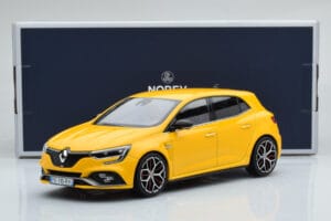 Renault Megane RS IV Trophy Sirius Geel Norev 1:18 185393 Metaal — afbeelding 6 van 6