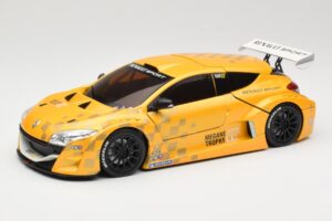 Renault Megane Trophy Showcar Geel Eurocup Megane Trophy 2011 Norev 1:18 185109 Metaal