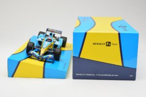 Renault R25 #5 F. Alonso 2nd Place British GP 2005 Minichamps 1:18 147051105 Metaal — afbeelding 6 van 6