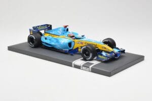 Renault R25 #5 F. Alonso 2nd Place British GP 2005 Minichamps 1:18 117051105 Metaal — afbeelding 4 van 6