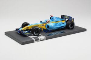 Renault R25 #5 F. Alonso 2nd Place British GP 2005 Minichamps 1:18 117051105 Metaal — afbeelding 5 van 6