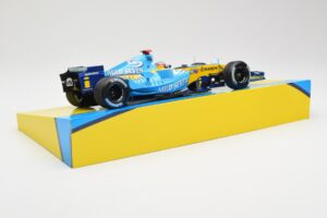 Renault R25 #5 F. Alonso 2nd Place British GP 2005 Minichamps 1:18 147051105 Metaal — afbeelding 3 van 6
