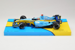 Renault R25 #5 F. Alonso Renault F1 Team San Marino Grand Prix Winner 2005 Minichamps 1:18 147050405 Metaal