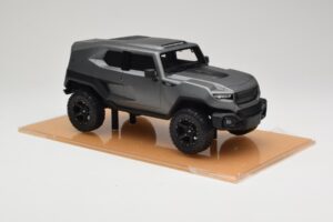 Rezvani Tank Matte Grijs DNA 1:18 DNA000009 Metaal — afbeelding 4 van 6