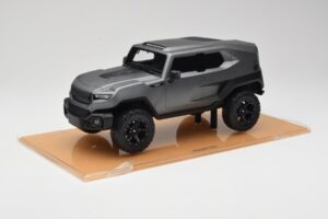 Rezvani Tank Matte Grijs DNA 1:18 DNA000009 Metaal