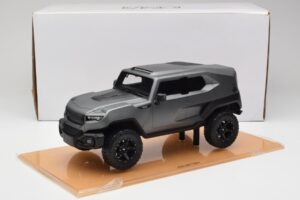 Rezvani Tank Matte Grijs DNA 1:18 DNA000009 Metaal — afbeelding 6 van 6