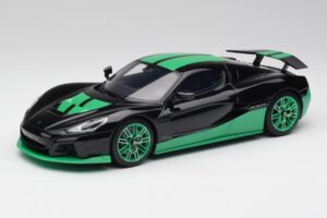 Rimac Nevera Record Monochrome Zwart GT Spirit 1:18 GT916 Hars