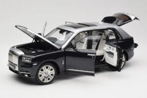 Rolls-Royce Cullinan Zwart & Zilver OEM 1:18 ROLLS001 Metaal — afbeelding 2 van 8