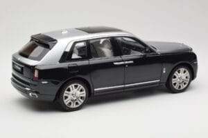 Rolls-Royce Cullinan Zwart & Zilver OEM 1:18 ROLLS001 Metaal — afbeelding 3 van 8