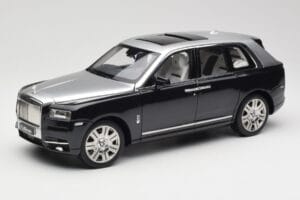 Rolls-Royce Cullinan Zwart & Zilver OEM 1:18 ROLLS001 Metaal