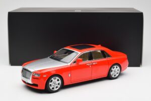 Rolls-Royce Ghost Rood & Zilver Kyosho 1:18 008802RS Metaal — afbeelding 8 van 8