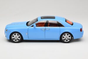 Rolls-Royce Ghost Series I Lichtblauw Kyosho 1:18 08802LB Metaal — afbeelding 4 van 8