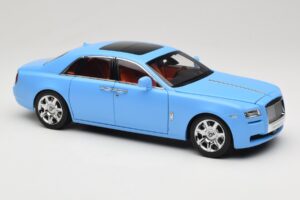 Rolls-Royce Ghost Series I Lichtblauw Kyosho 1:18 08802LB Metaal — afbeelding 6 van 8
